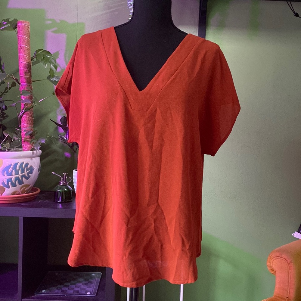 Forever 21 Burnt Orange Top